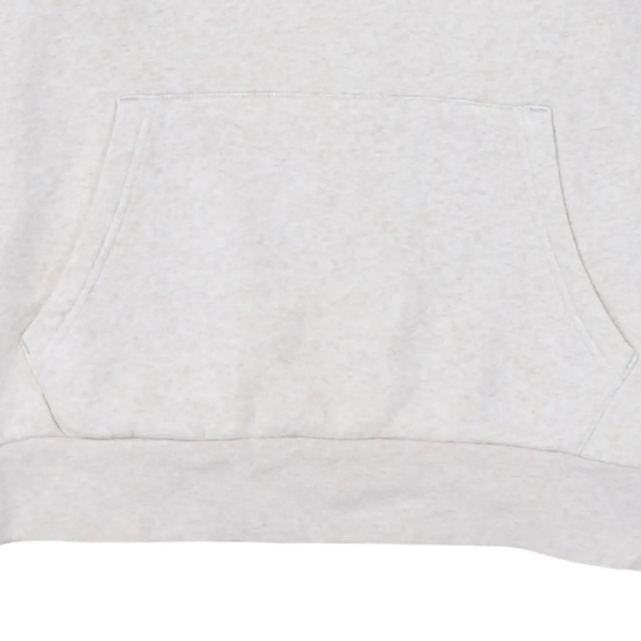 Adidas 90's Drawstring Pockets Pullover Hoodie XLarge Beige Cream sold by Vintage Club product image thumbnail 4