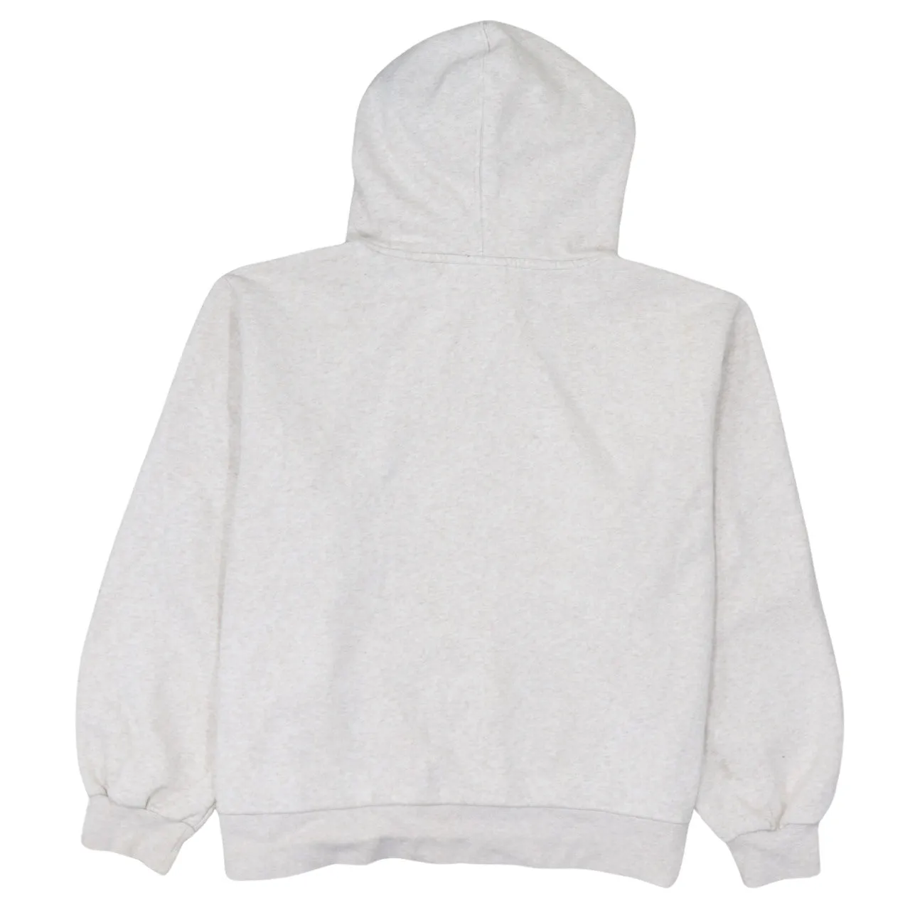 Adidas 90's Drawstring Pockets Pullover Hoodie XLarge Beige Cream sold by Vintage Club product image thumbnail 2