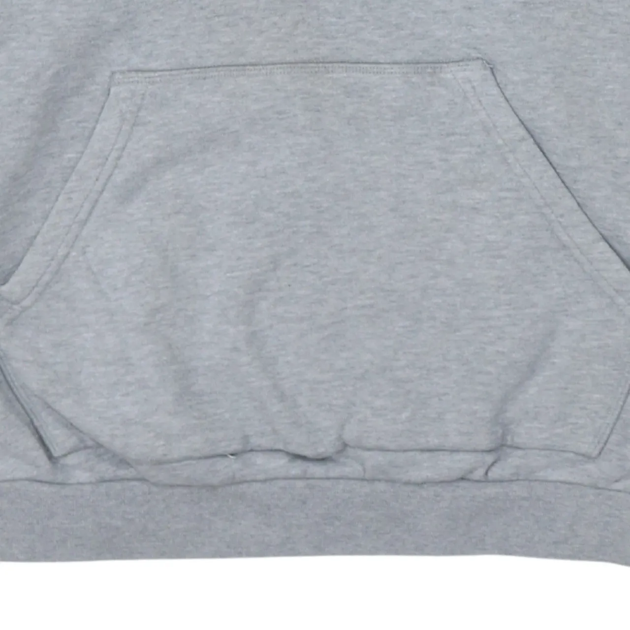 Adidas 90's Drawstring Pockets Pullover Hoodie Medium Grey sold by Vintage Club product image thumbnail 4