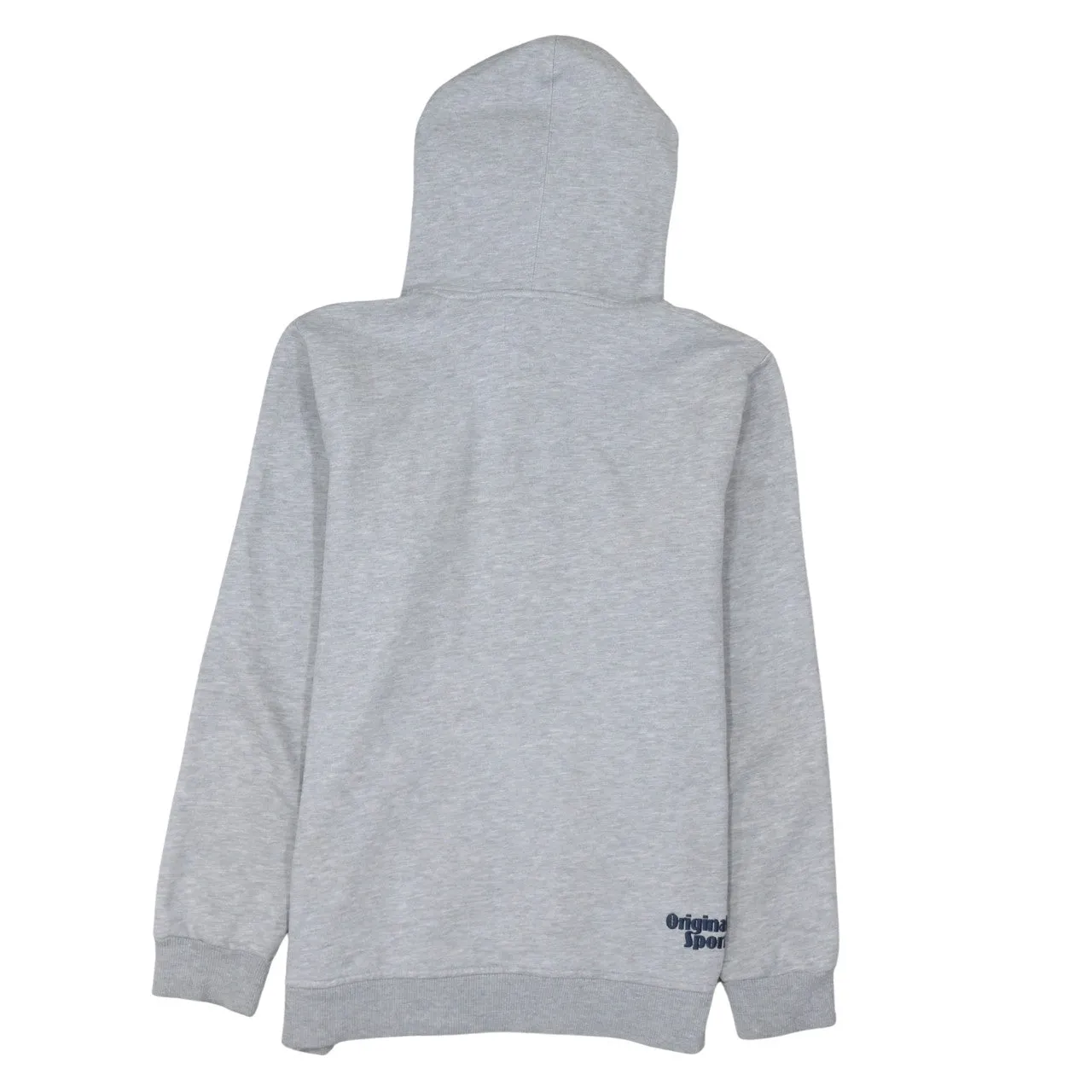 Adidas 90's Spellout Pullover Hoodie Medium Grey sold by Vintage Club product image thumbnail 2
