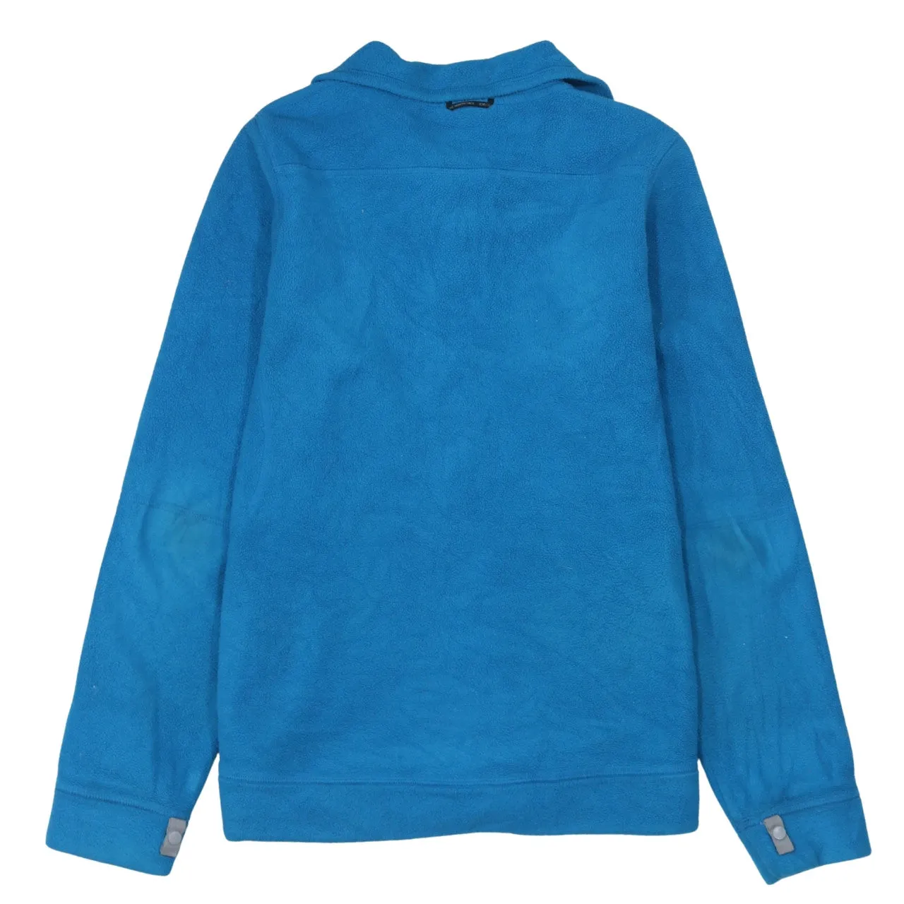 The North Face Blue Fleece Jacket Women’s Medium Full Zip Embroidered Logo Pockets Outerwear sold by Vintage Club product image thumbnail 2