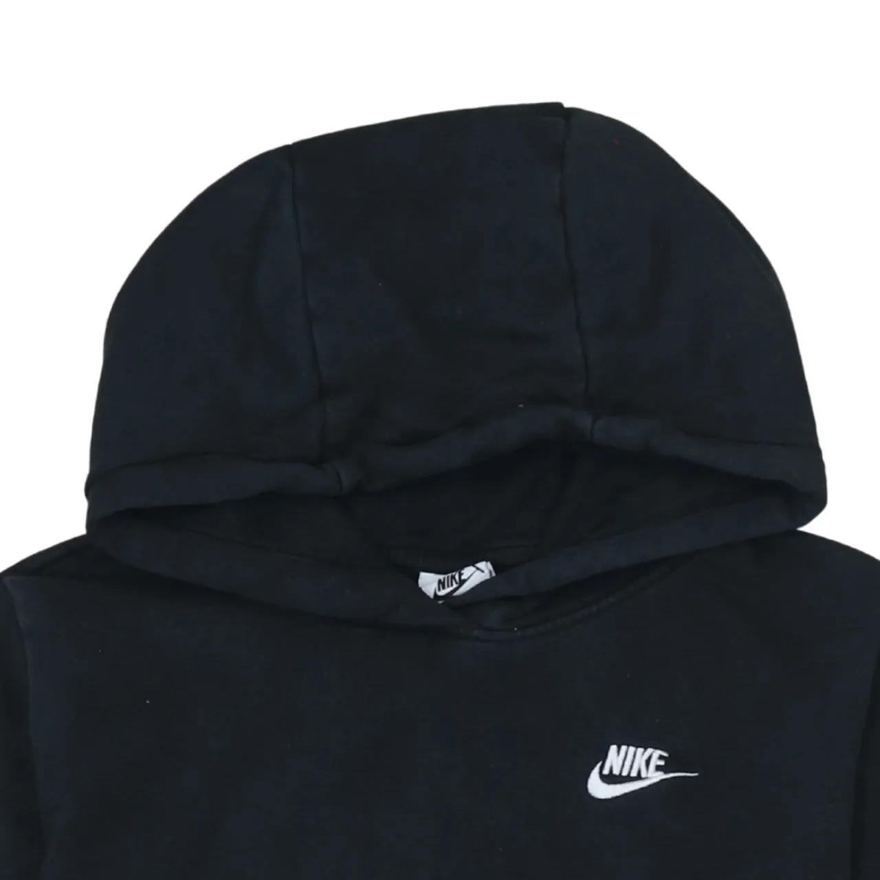 Nike 90's Swoosh Pullover Hoodie Medium Black sold by Vintage Club product image thumbnail 3