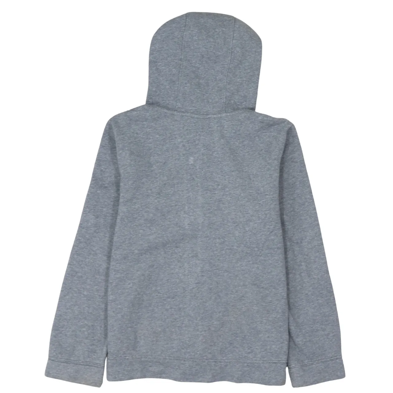 Nike 90's Swoosh Full Zip Up Hoodie Large Grey sold by Vintage Club product image thumbnail 2