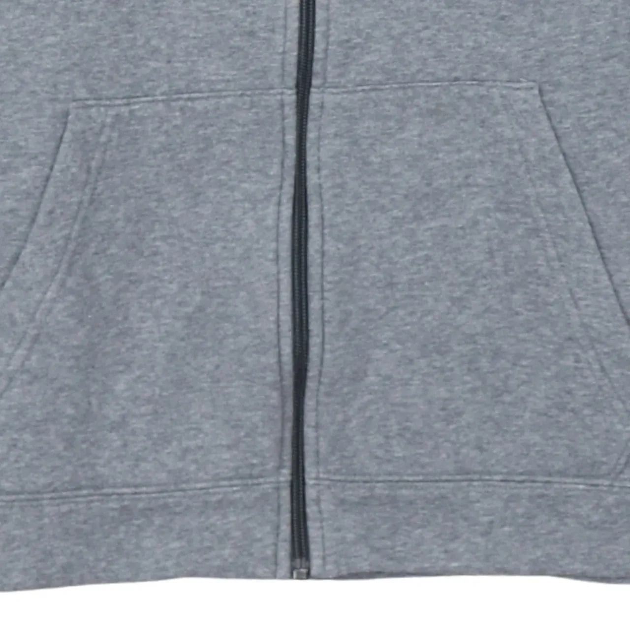 Nike 90's Swoosh Full Zip Up Hoodie Large Grey sold by Vintage Club product image thumbnail 4