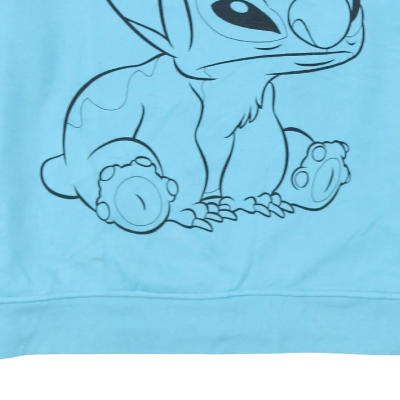 Disney 90's Stitch Crew Neck Sweatshirt Large Blue sold by Vintage Club product image thumbnail 4