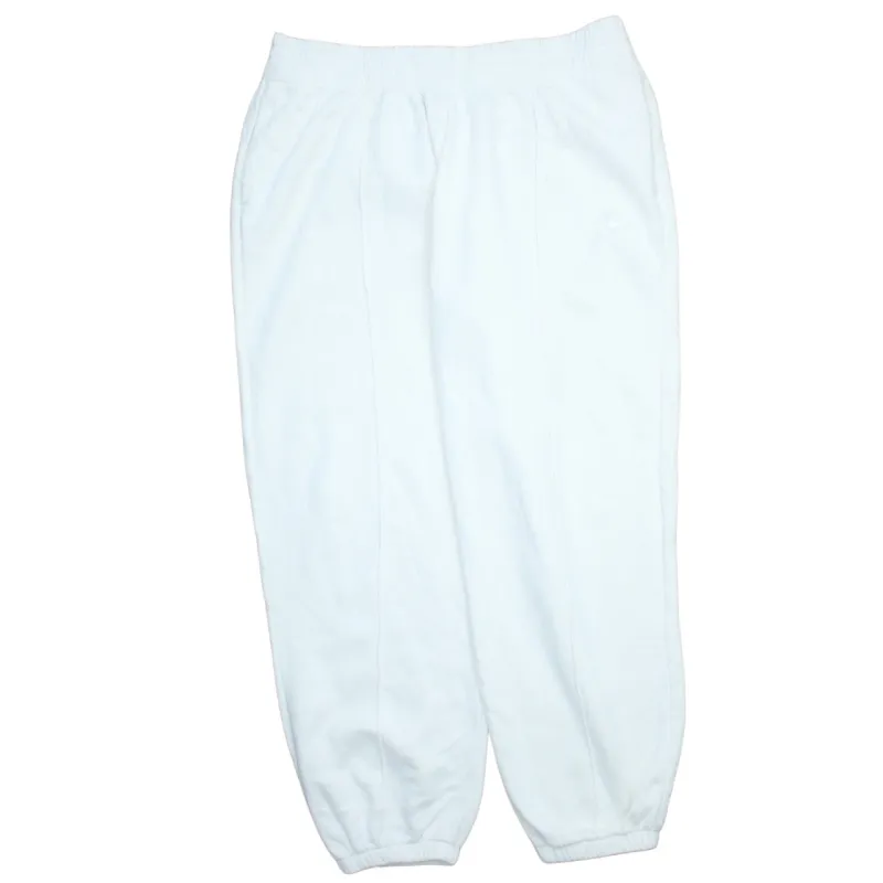 Nike White Joggers Men’s XLarge Embroidered Swoosh Elasticated Waist Cuffed Sweatpants made by Nike