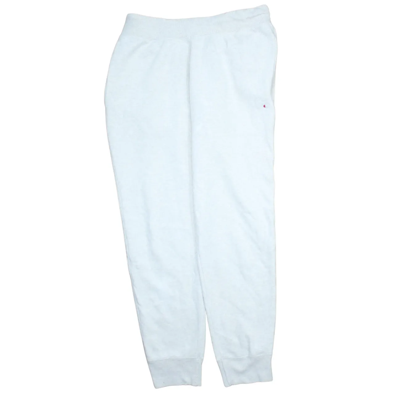 Champion 90's Rib Cuff Casual Joggers / Sweatpants Large White sold by Vintage Club