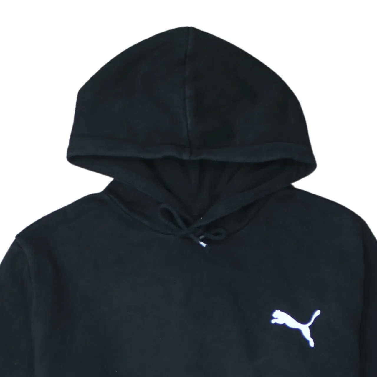 Puma 90's Drawstring Pockets Pullover Hoodie Small Black sold by Vintage Club product image thumbnail 3