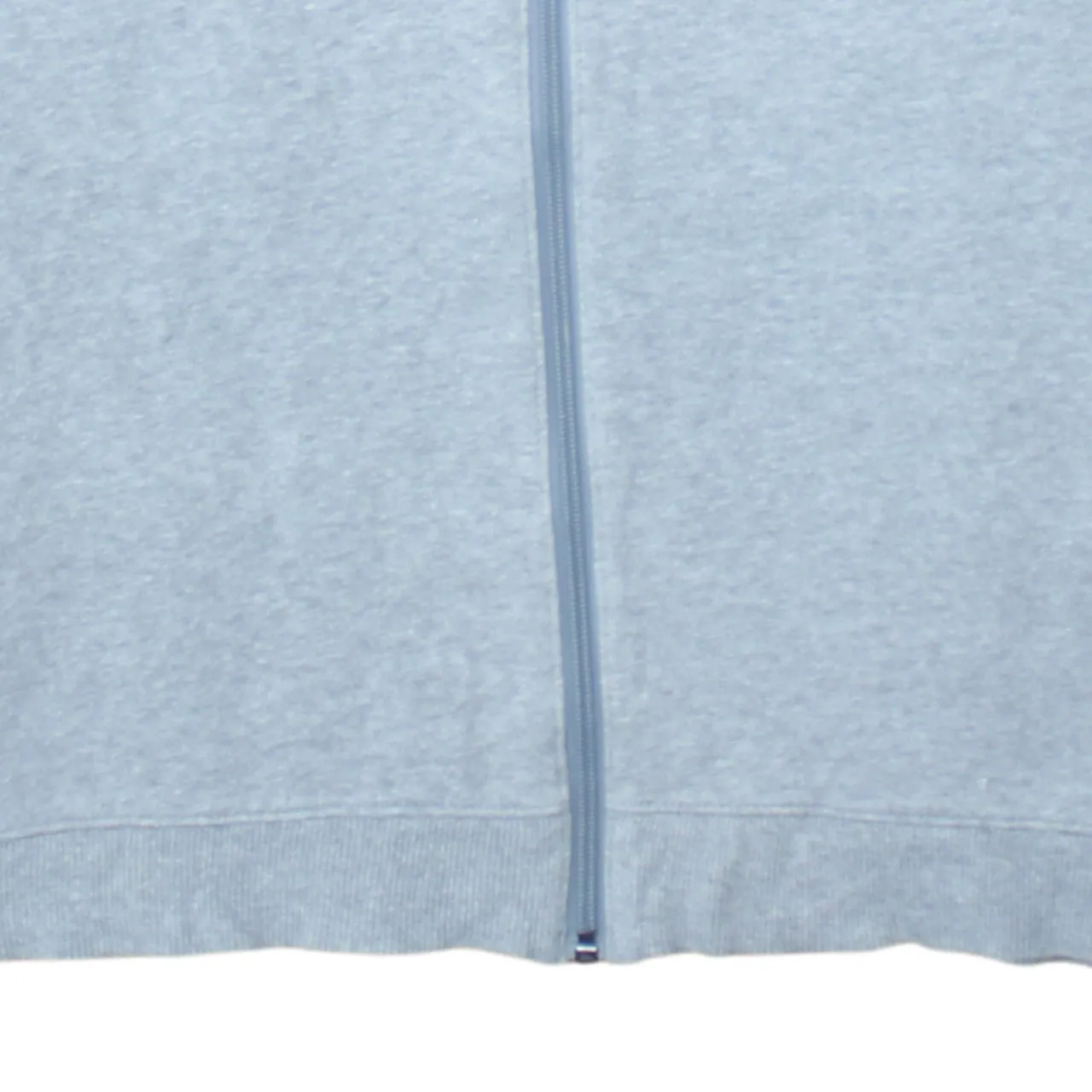 Under Armour Light Grey Full Zip Hoodie Women's Large Embroidered Logo Sleeve Branding Sweatshirt sold by Vintage Club product image thumbnail 4