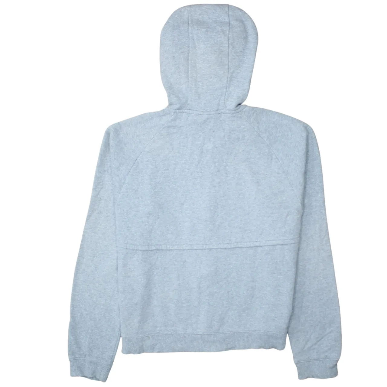 Under Armour Light Grey Full Zip Hoodie Women's Large Embroidered Logo Sleeve Branding Sweatshirt sold by Vintage Club product image thumbnail 2