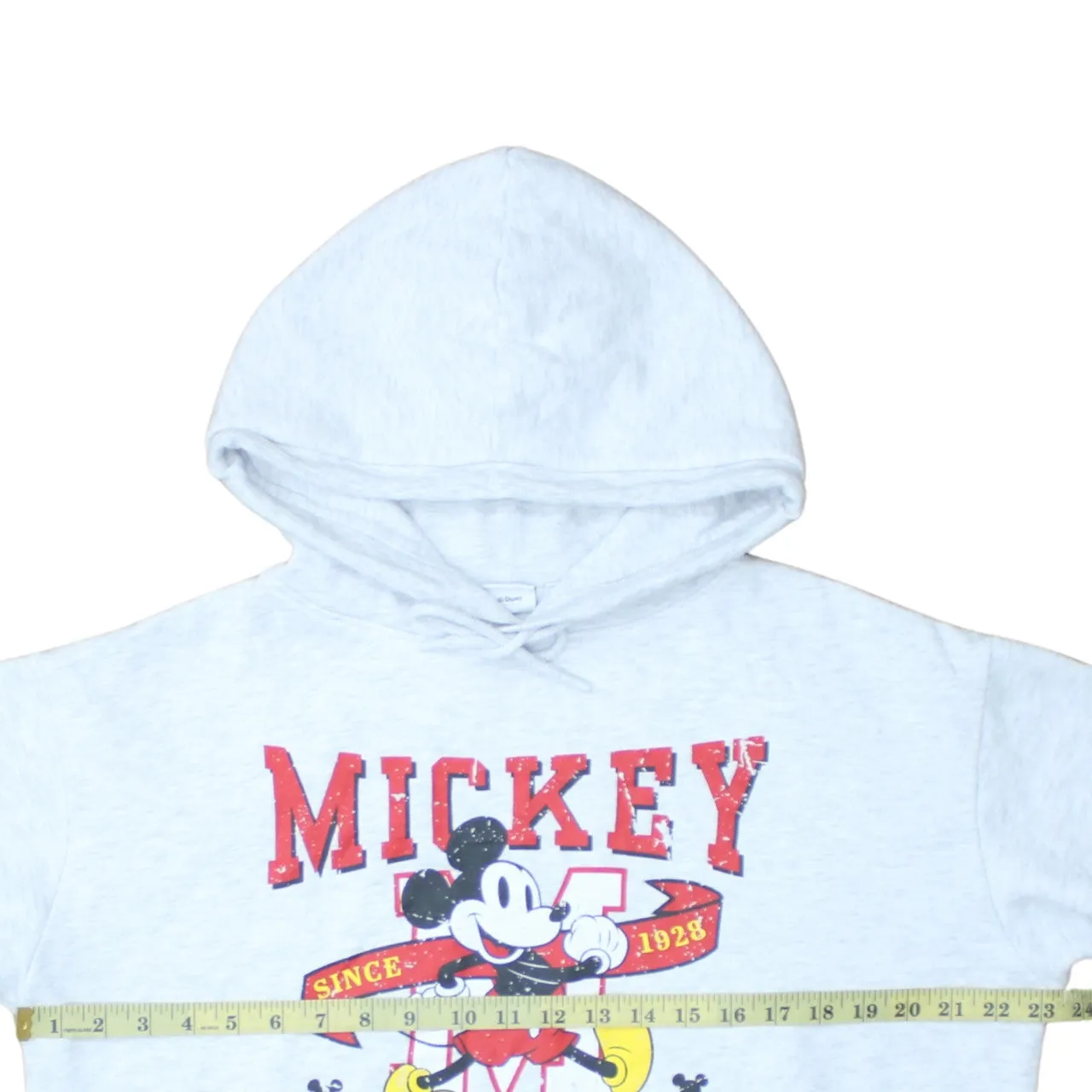 Disney 90's Mickey Mouse Pullover Hoodie Medium Grey sold by Vintage Club product image thumbnail 5