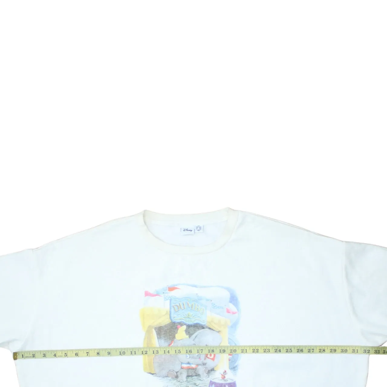 Disney 90's Lightweight Crew Neck Sweatshirt XXLarge (2XL) White sold by Vintage Club product image thumbnail 5