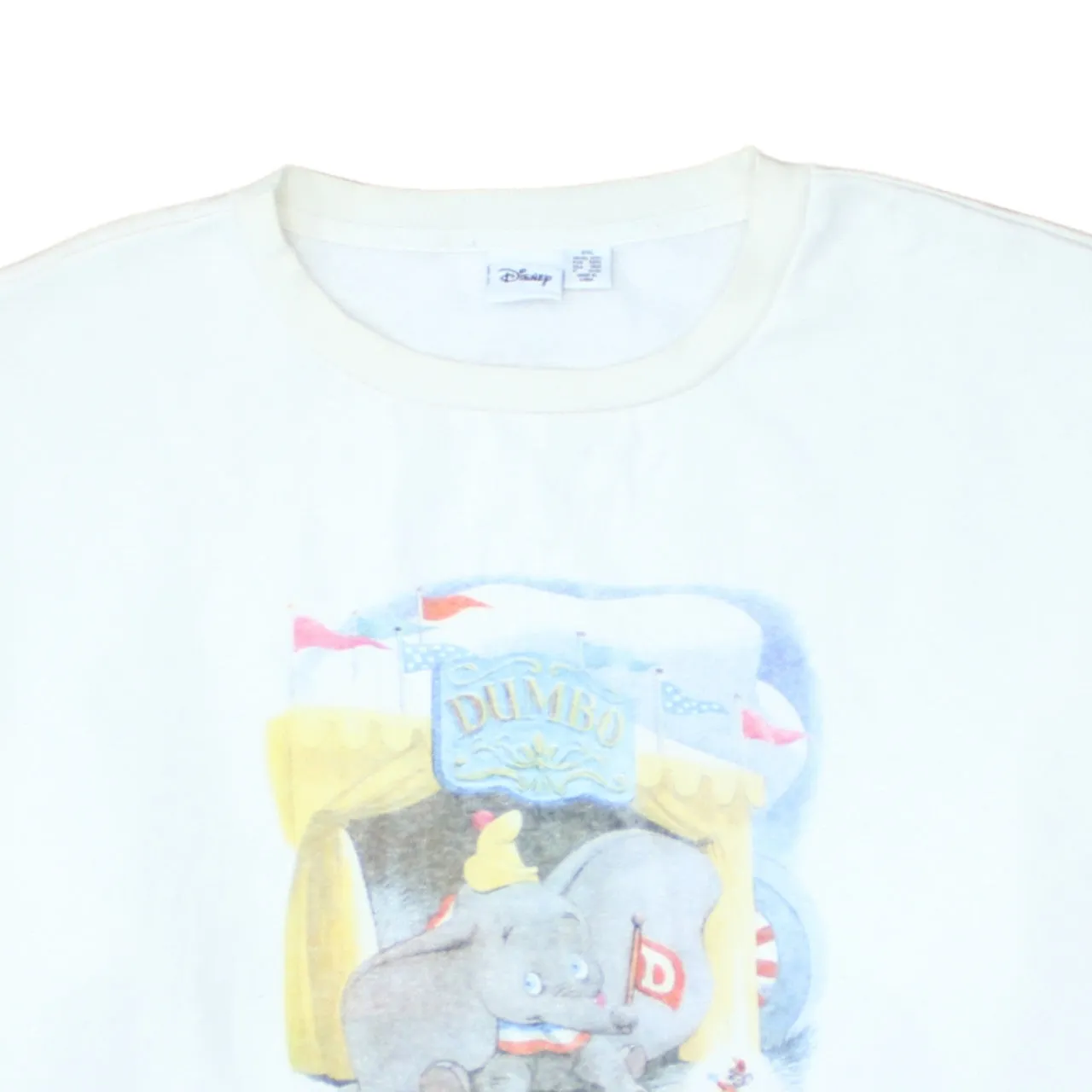 Disney 90's Lightweight Crew Neck Sweatshirt XXLarge (2XL) White sold by Vintage Club product image thumbnail 3
