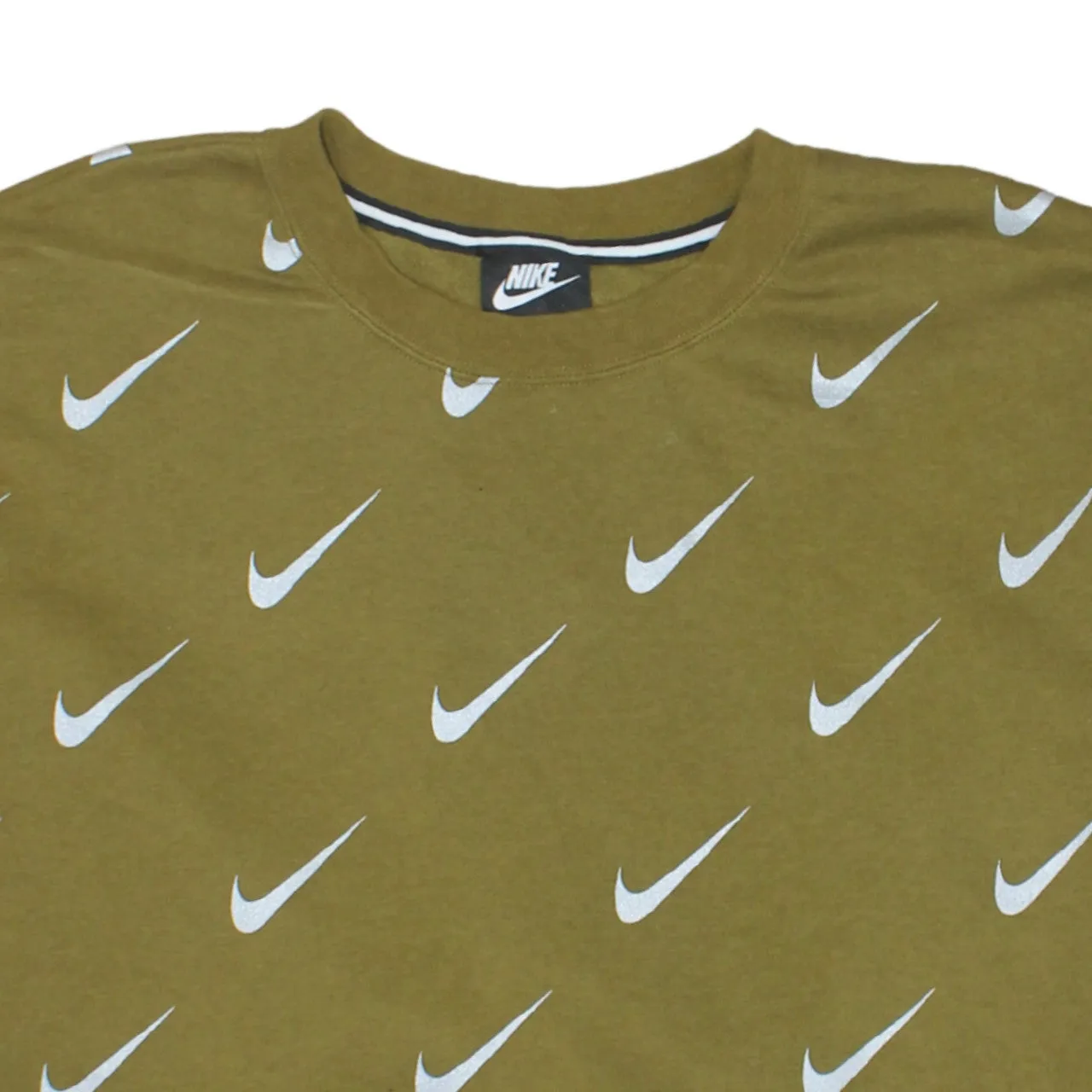 Nike 90's Plain Crew Neck Sweatshirt XLarge Green sold by Vintage Club product image thumbnail 3