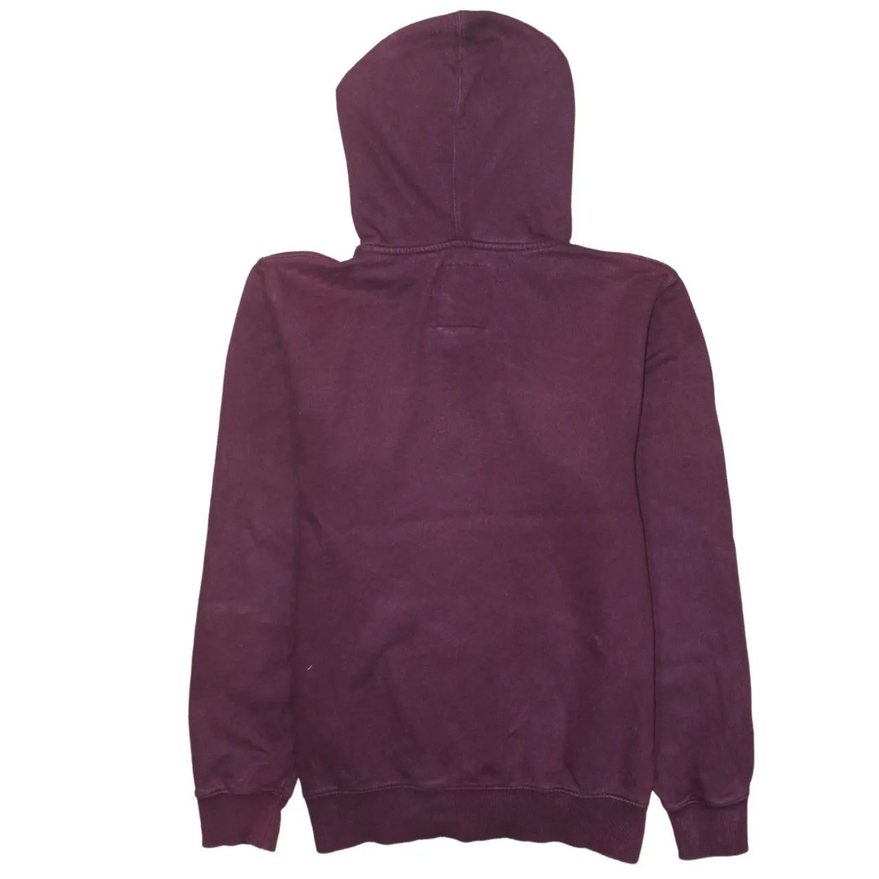 VANS 90's Spellout Pullover Hoodie Small Burgundy Red sold by Vintage Club product image thumbnail 2