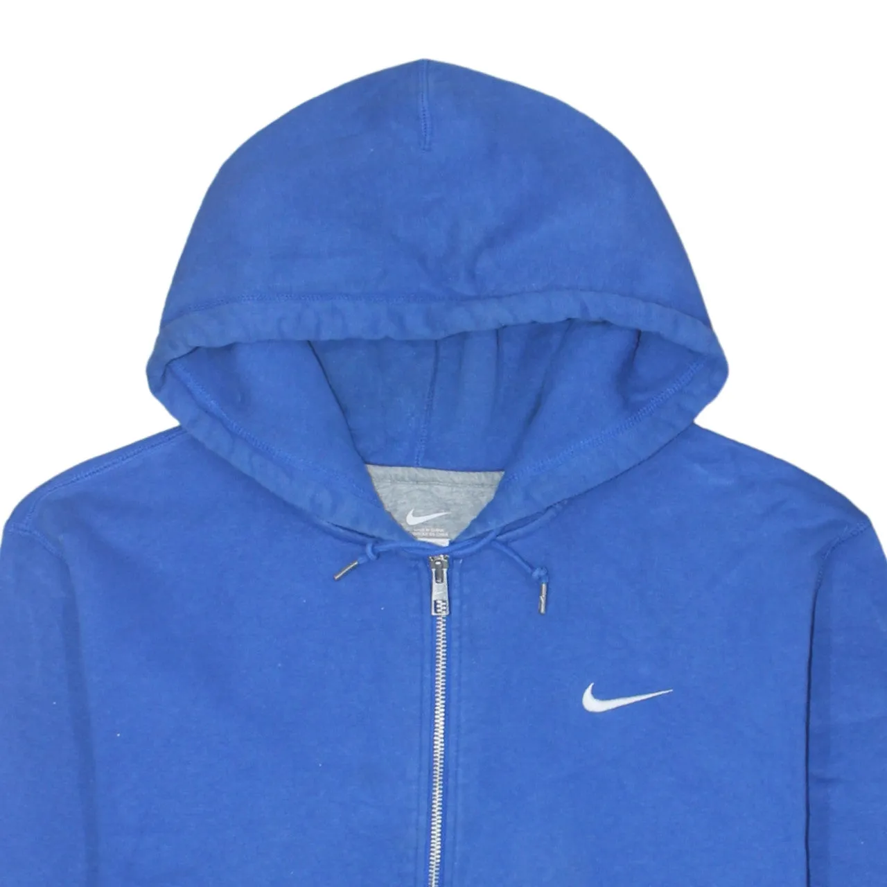 Nike 90's Swoosh Full Zip Up Hoodie XXLarge (2XL) Blue sold by Vintage Club product image thumbnail 3