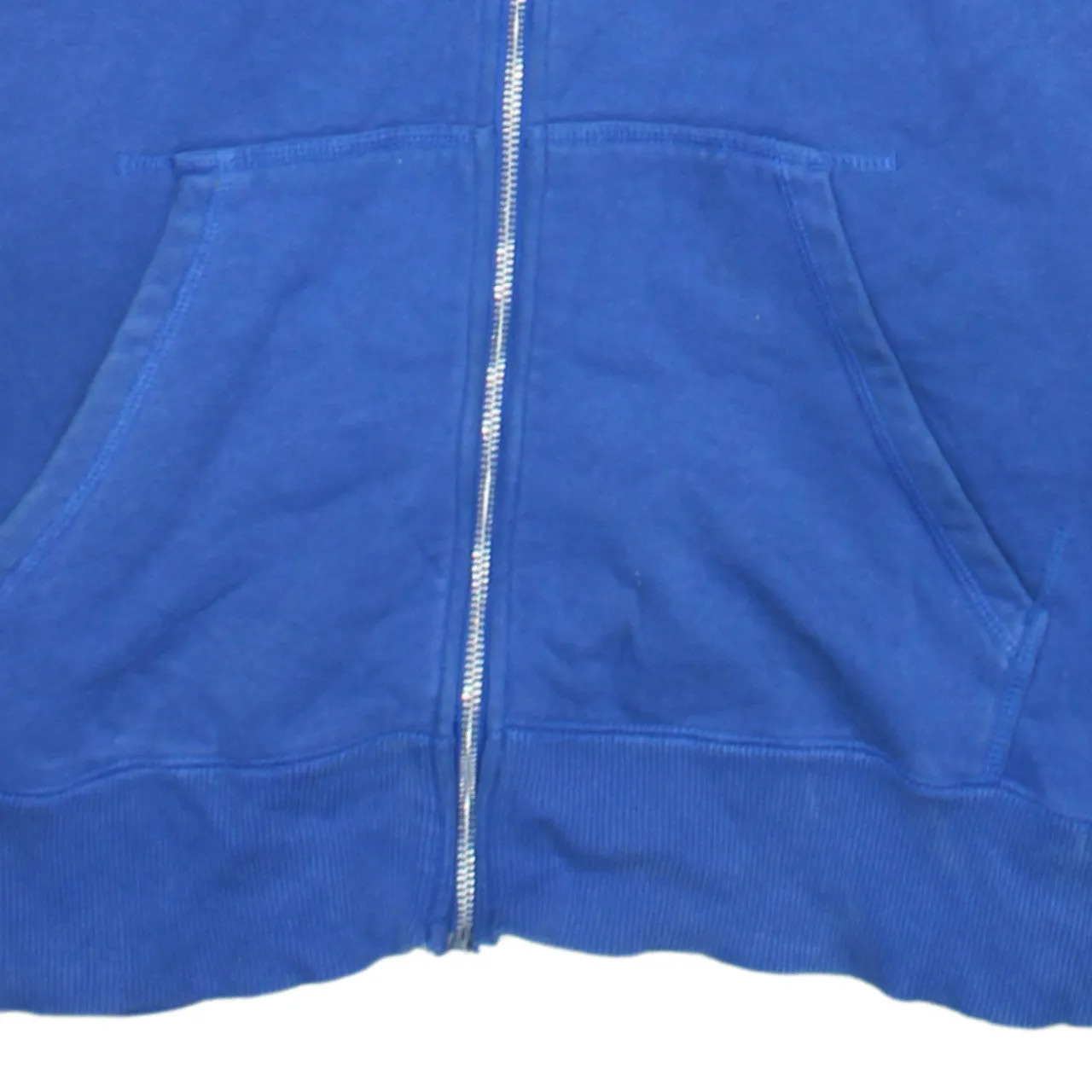 Nike 90's Swoosh Full Zip Up Hoodie XXLarge (2XL) Blue sold by Vintage Club product image thumbnail 4