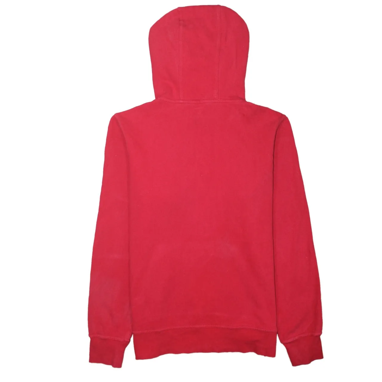 The North Face 90's Spellout Pullover Hoodie Small Red sold by Vintage Club product image thumbnail 2