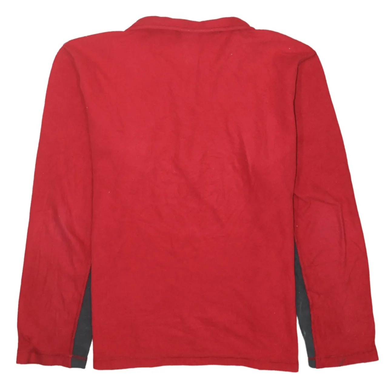 The North Face 90's Hiking Warm Quarter Zip Fleece Jumper Medium Red sold by Vintage Club product image thumbnail 2