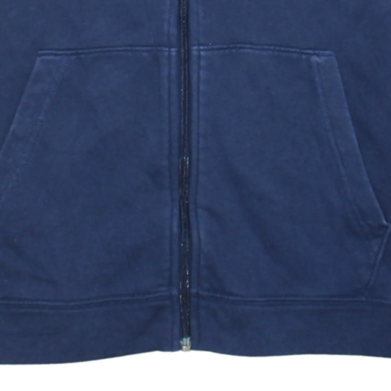 Nike 90's Swoosh Full Zip Up Hoodie XLarge Navy Blue sold by Vintage Club product image thumbnail 4