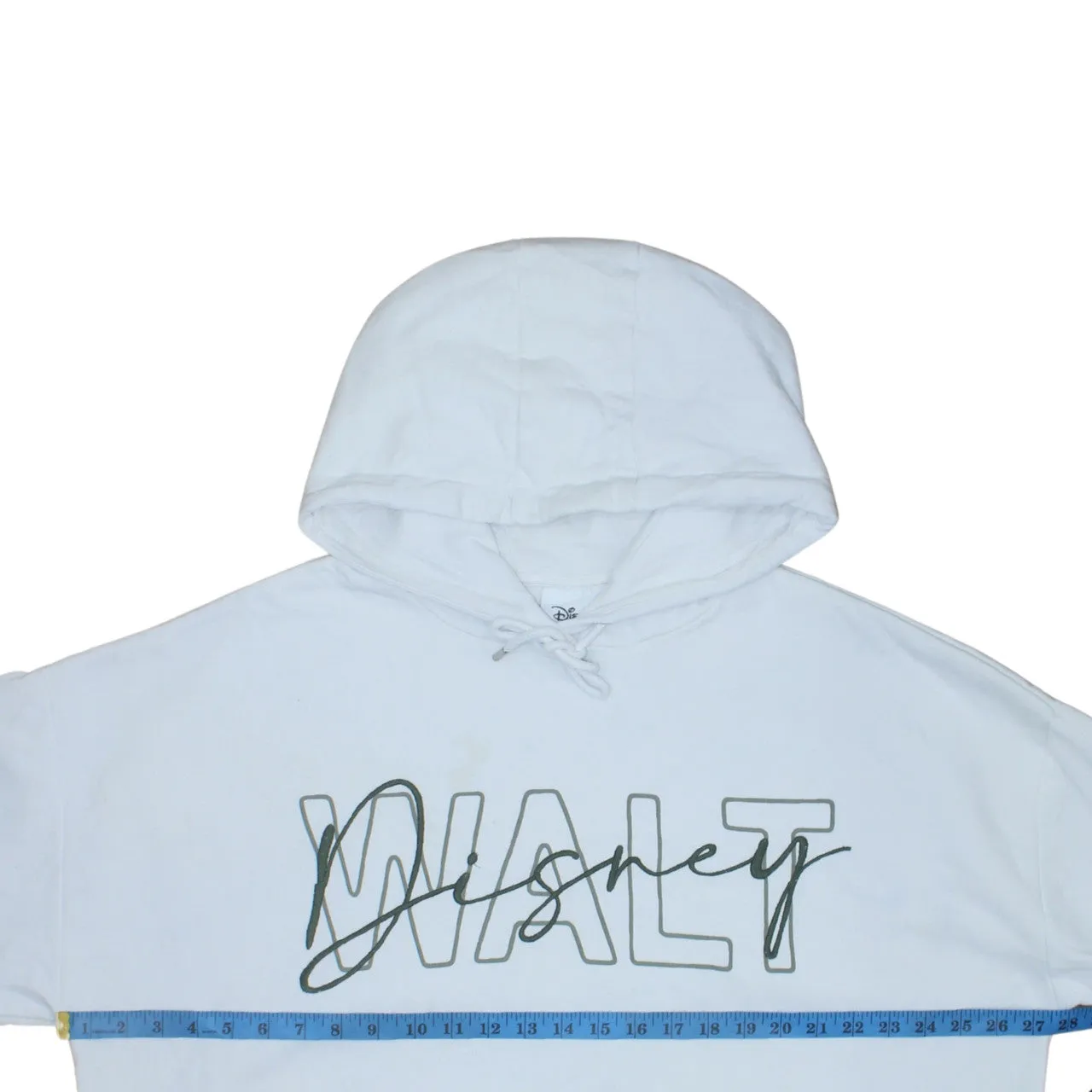 Disney 90's Spellout Pullover Hoodie XLarge White sold by Vintage Club product image thumbnail 5
