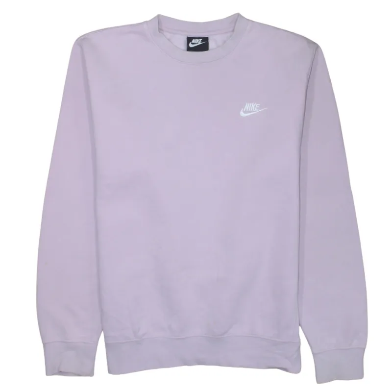 Nike 90's Swoosh Crew Neck Sweatshirt Small Pink sold by Vintage Club
