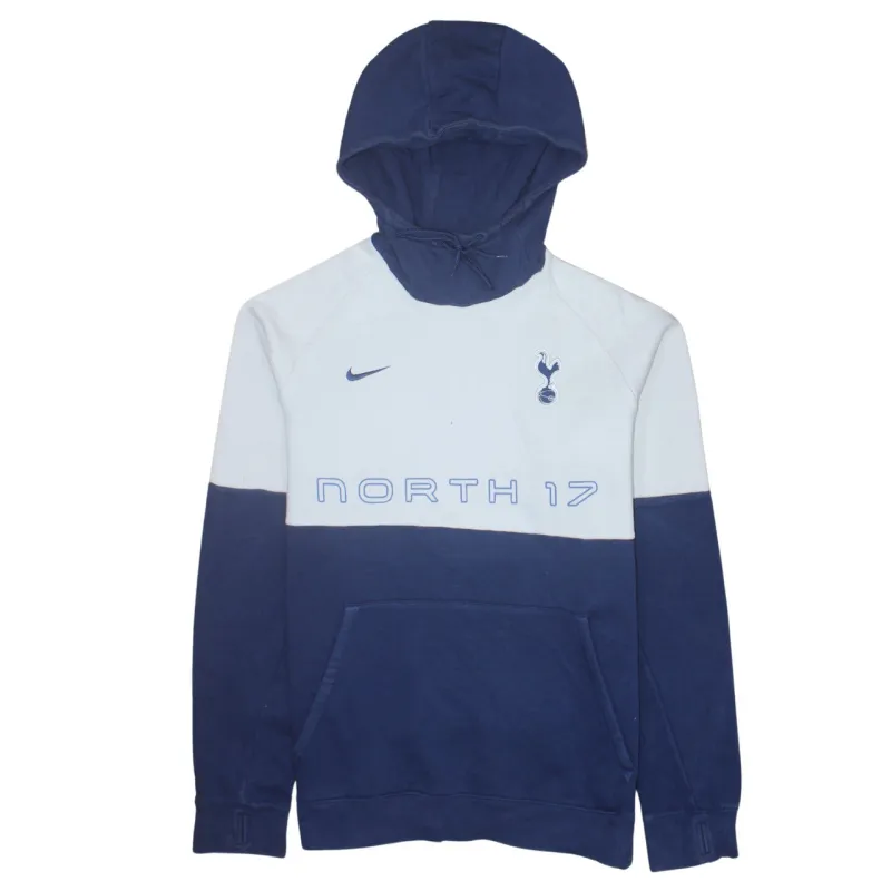 Nike 90's Swoosh Pullover Hoodie Large Navy Blue sold by Vintage Club