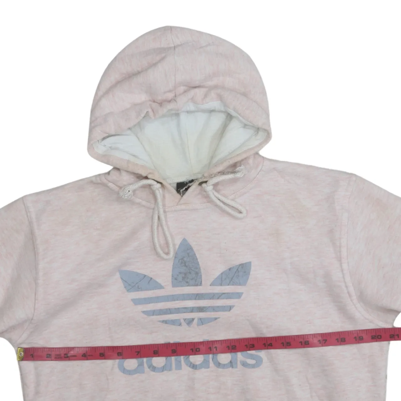 Adidas 90's Spellout Pullover Hoodie Medium Pink sold by Vintage Club product image thumbnail 5