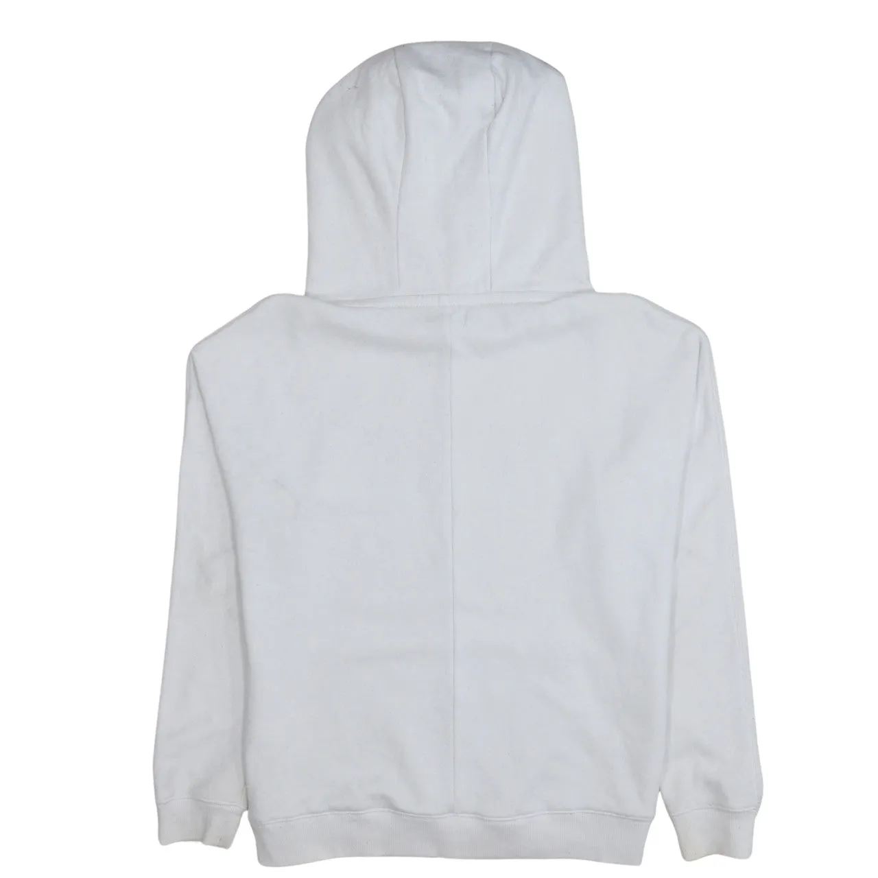 Diesel White Hoodie Women’s Large Printed Logo Front Pocket Pullover Sweatshirt sold by Vintage Club product image thumbnail 2