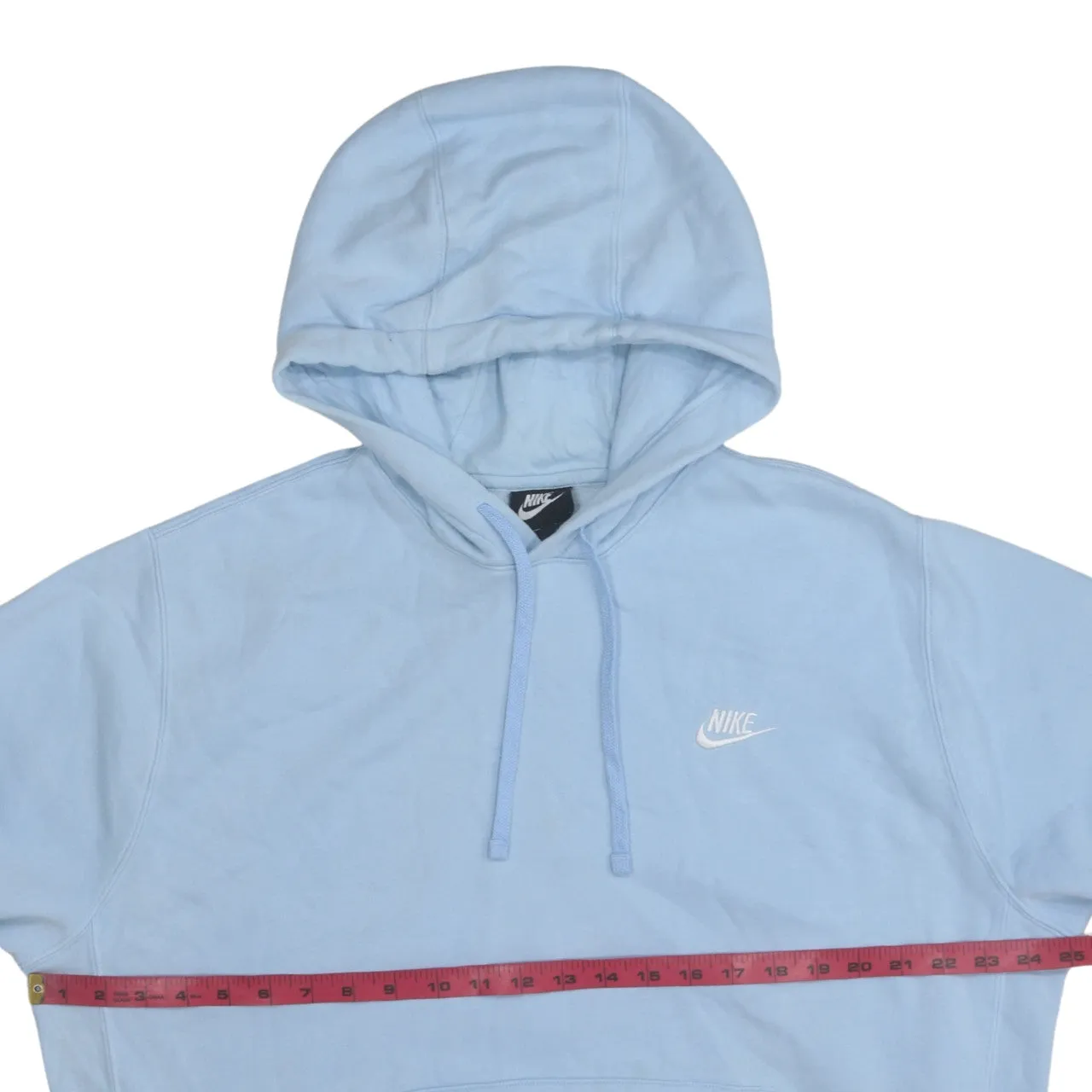 Nike 90's Swoosh Pullover Hoodie Large Blue sold by Vintage Club product image thumbnail 5