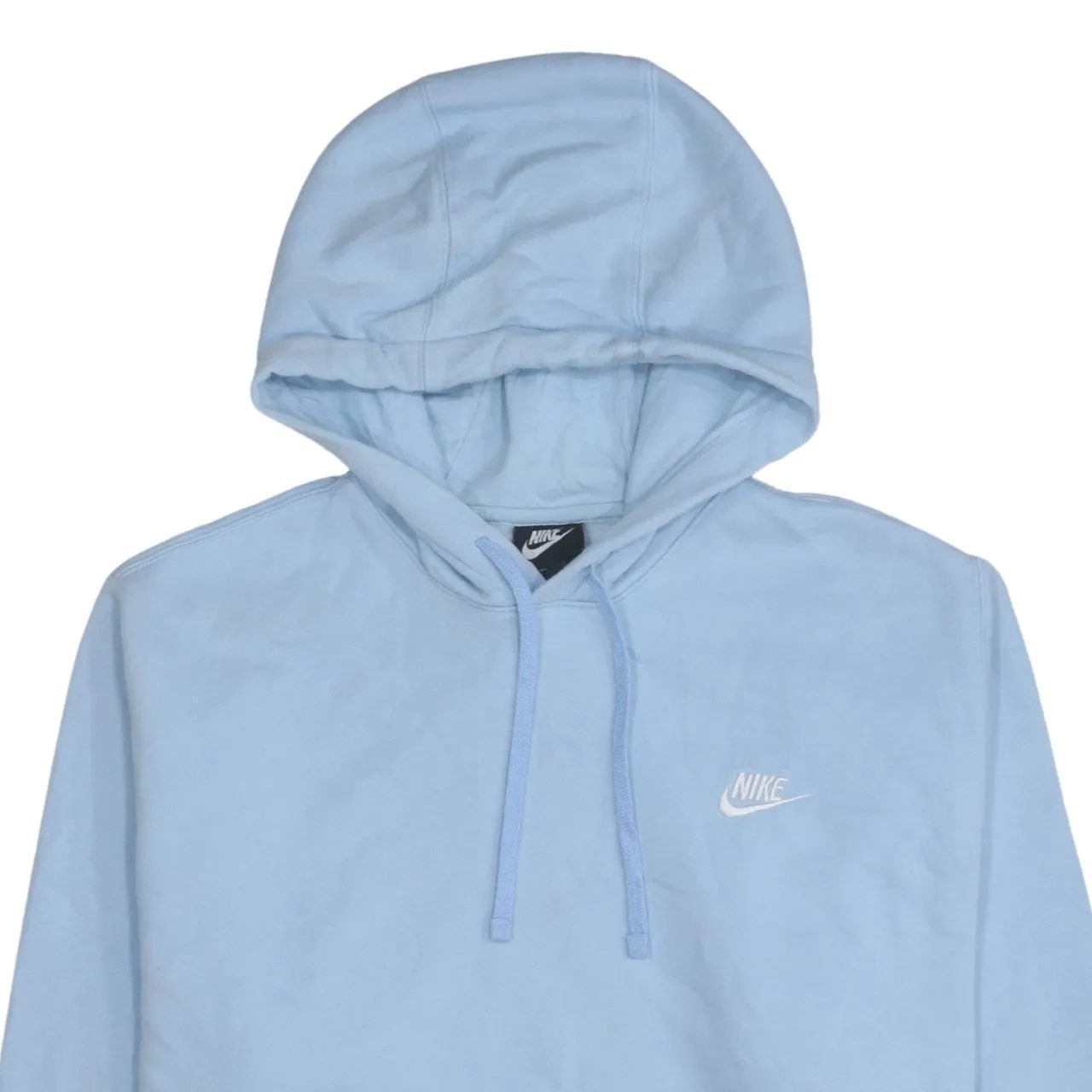 Nike 90's Swoosh Pullover Hoodie Large Blue sold by Vintage Club product image thumbnail 3