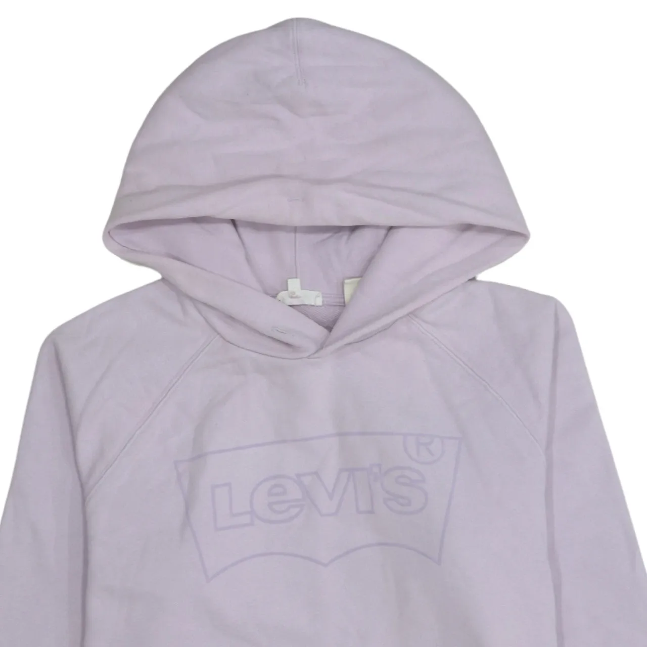Levi's 90's Spellout Pullover Hoodie Small Pink sold by Vintage Club product image thumbnail 3