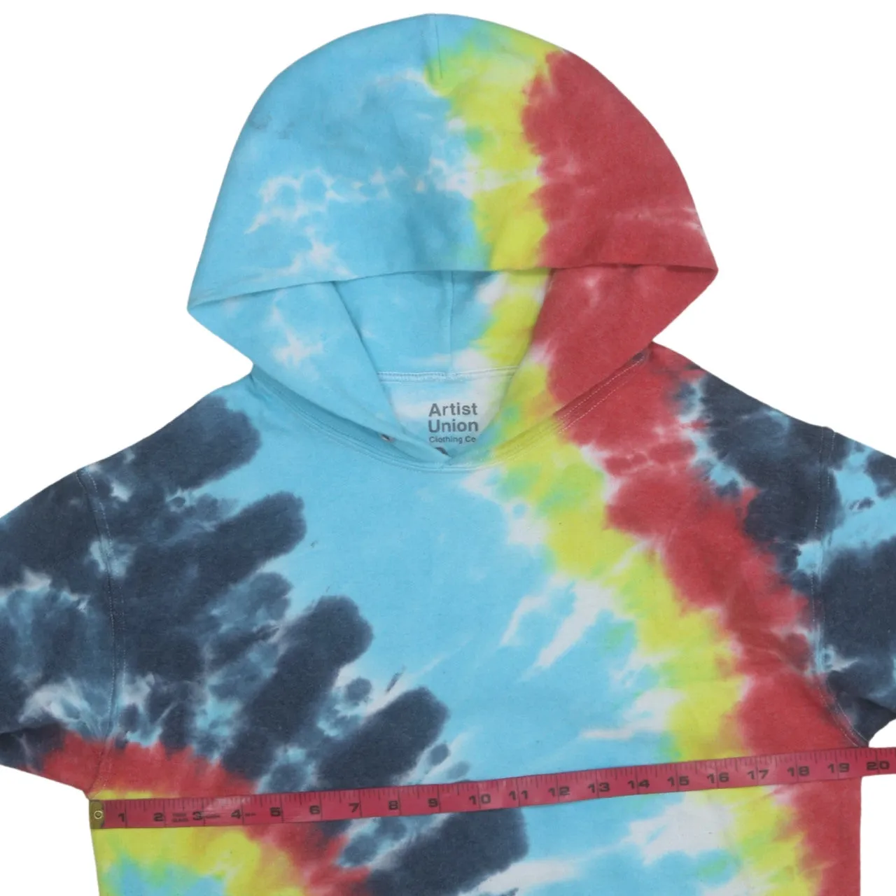 Retro 90's Plain Pullover Hoodie Small Blue sold by Vintage Club product image thumbnail 5