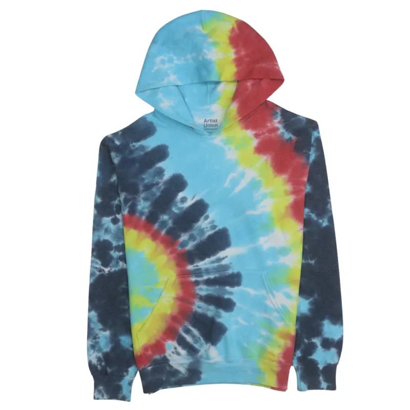 Retro 90's Plain Pullover Hoodie Small Blue sold by Vintage Club