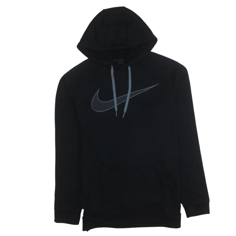 Nike 90's Center Middle Swoosh Pullover Hoodie Medium Black sold by Vintage Club