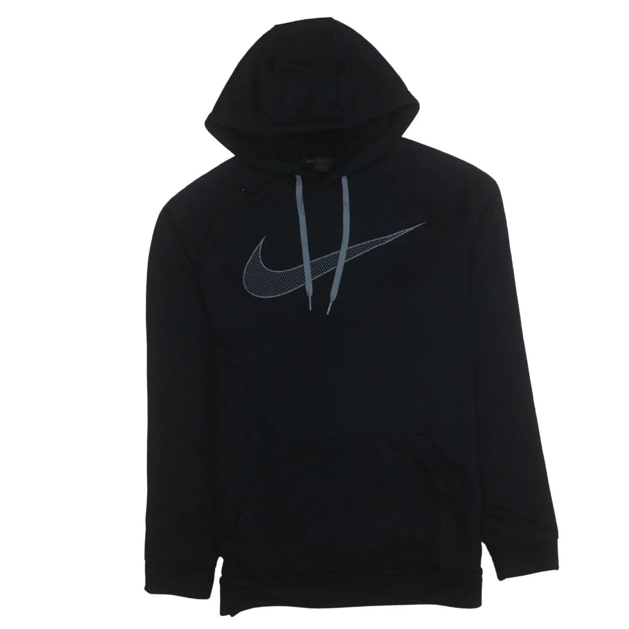 Nike 90's Center Middle Swoosh Pullover Hoodie Medium Black sold by Vintage Club
