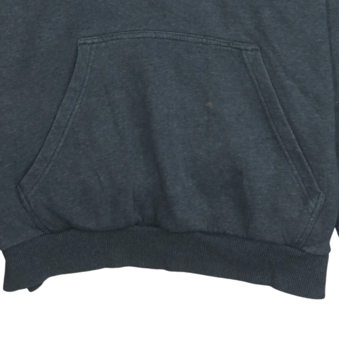 Adidas 90's Striped Sleeve Quarter Zip Hoodie Large Grey sold by Vintage Club product image thumbnail 4