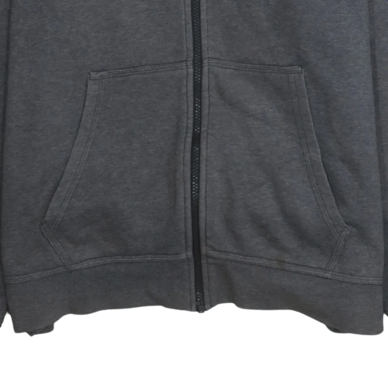 Nike 90's Swoosh Full Zip Up Hoodie Large Grey sold by Vintage Club product image thumbnail 4