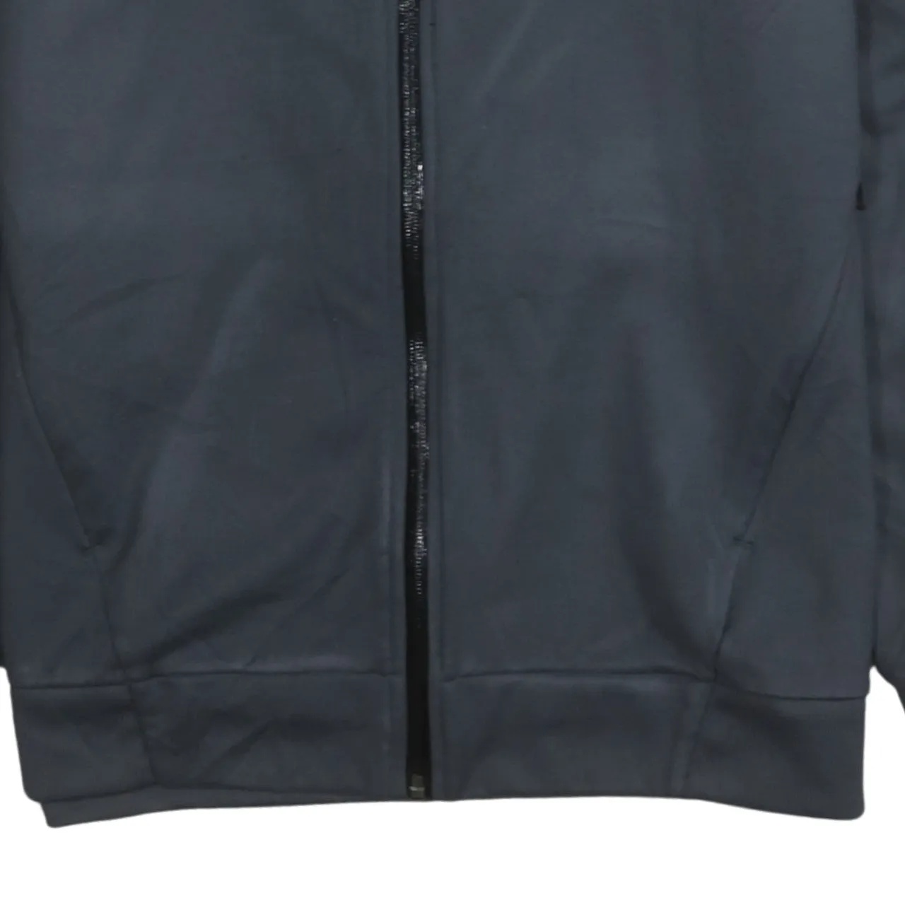 Adidas 90's Sportswear Full Zip Up Hoodie Large Grey sold by Vintage Club product image thumbnail 4