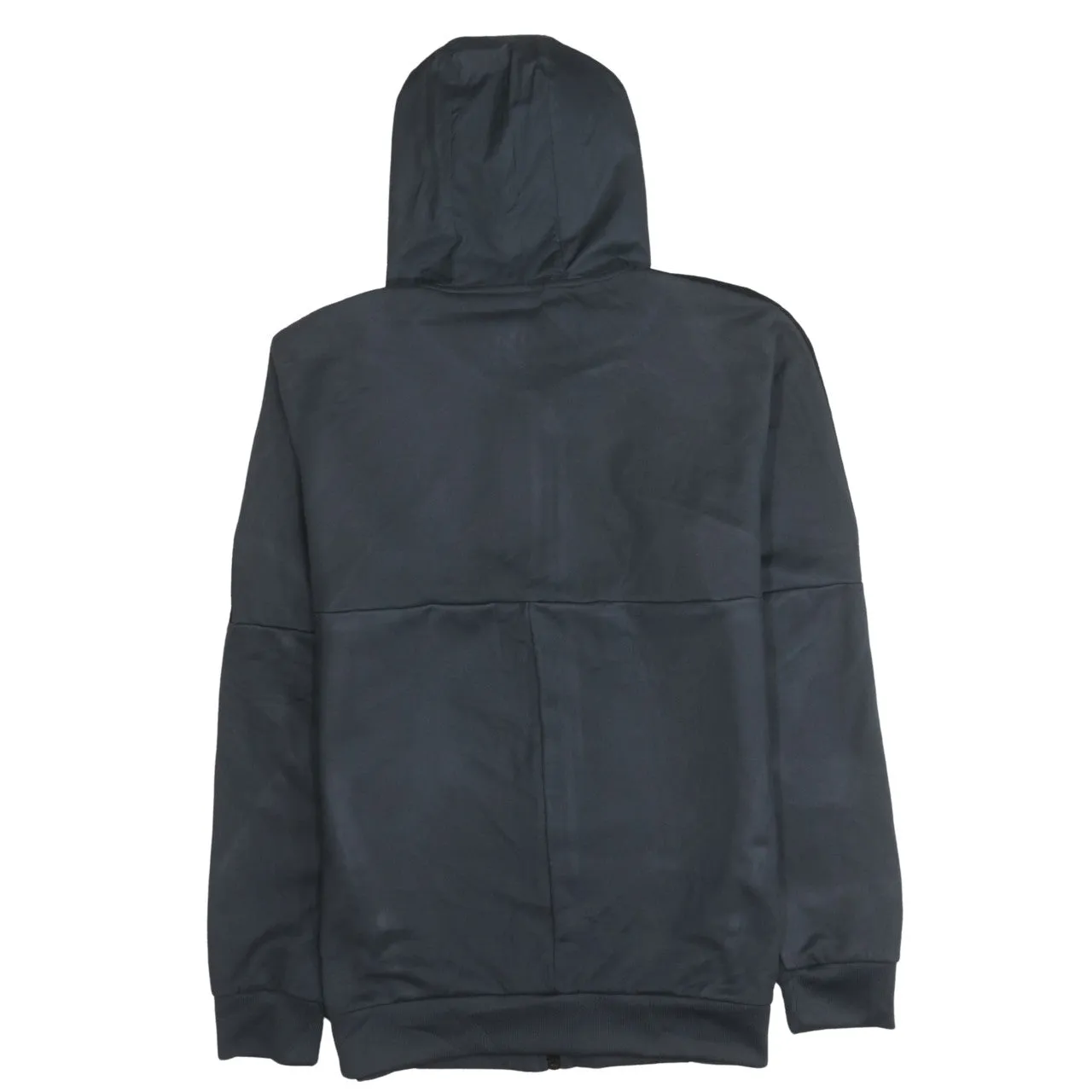 Adidas 90's Sportswear Full Zip Up Hoodie Large Grey sold by Vintage Club product image thumbnail 2