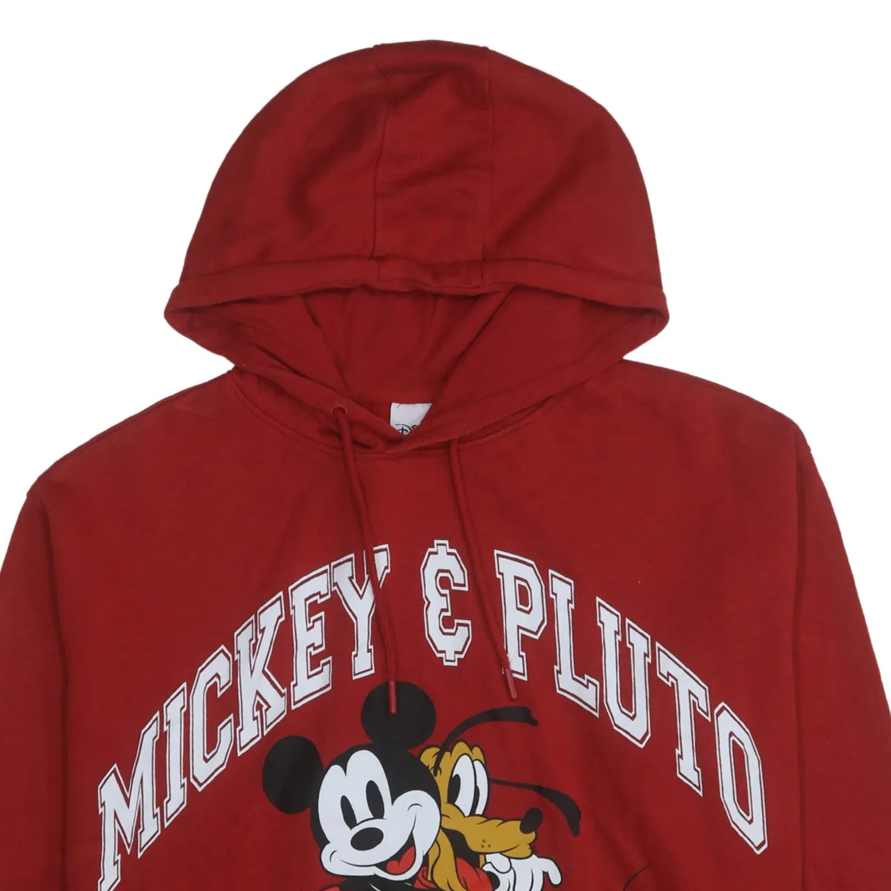 Disney 90's Mickey Mouse & Pluto Pullover Hoodie XLarge Red sold by Vintage Club product image thumbnail 3