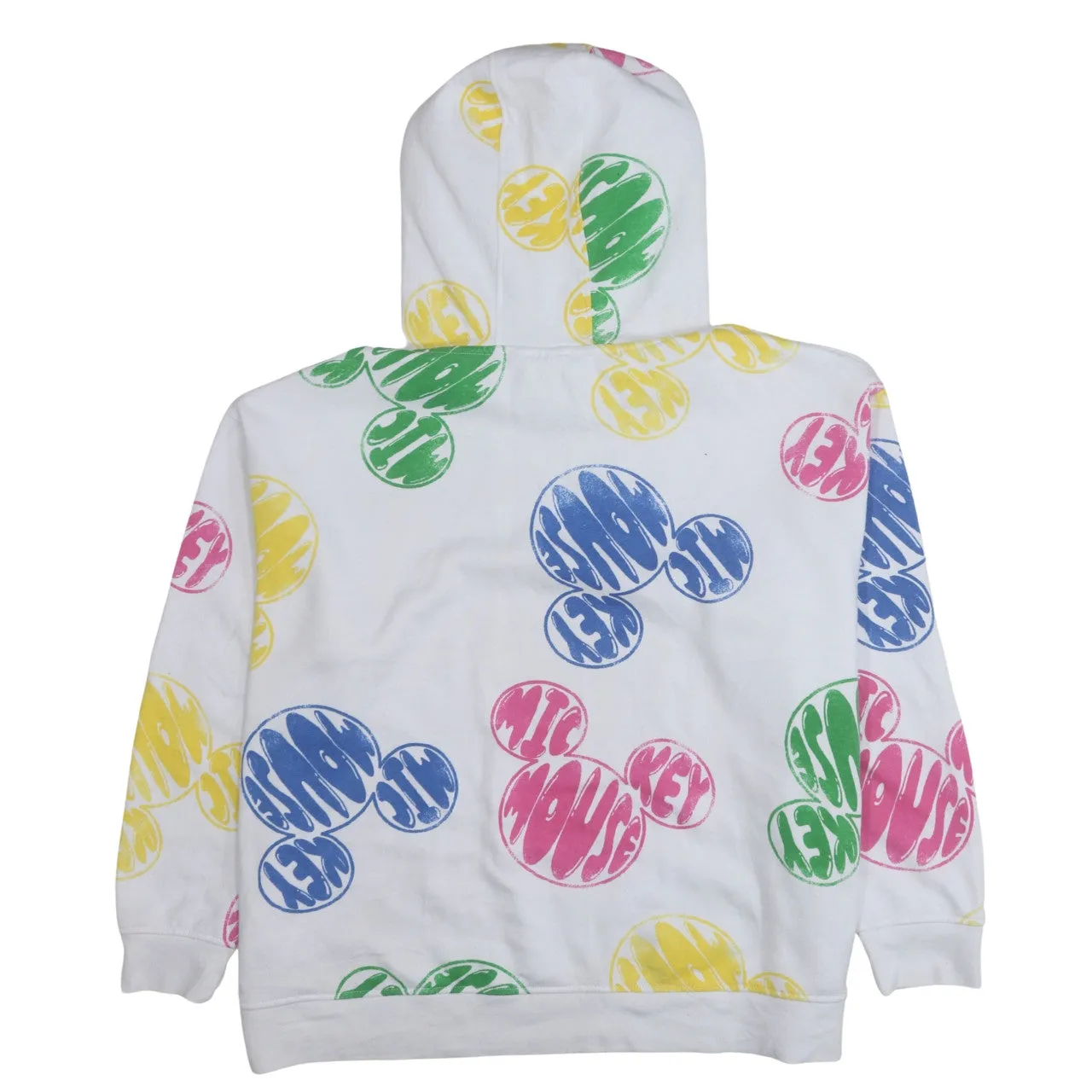 Disney 90's Plain Pullover Hoodie XXLarge (2XL) White sold by Vintage Club product image thumbnail 2