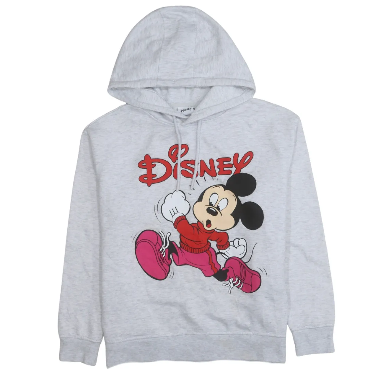 Disney 90's Spellout Pullover Hoodie Medium Grey sold by Vintage Club