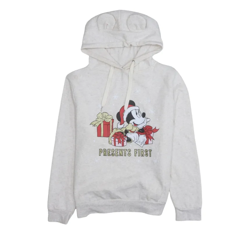 Disney 90's Mickey Mouse Pullover Hoodie Medium Grey sold by Vintage Club