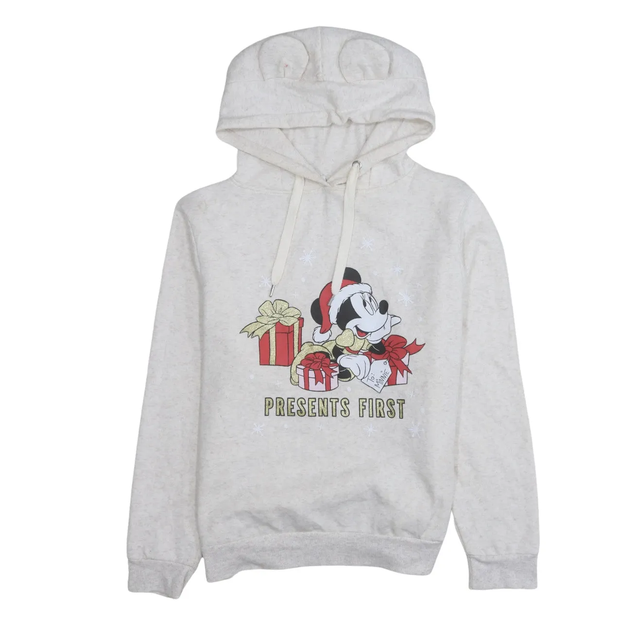 Disney 90's Mickey Mouse Pullover Hoodie Medium Grey sold by Vintage Club