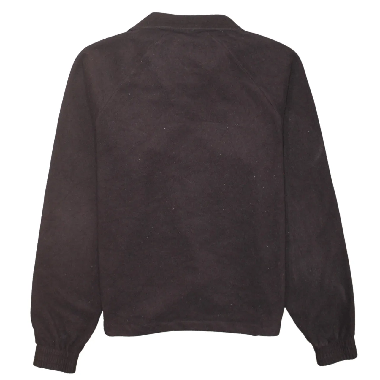 Adidas 90's Hiking Warm Quarter Zip Fleece Jumper Small Burgundy Red sold by Vintage Club product image thumbnail 2