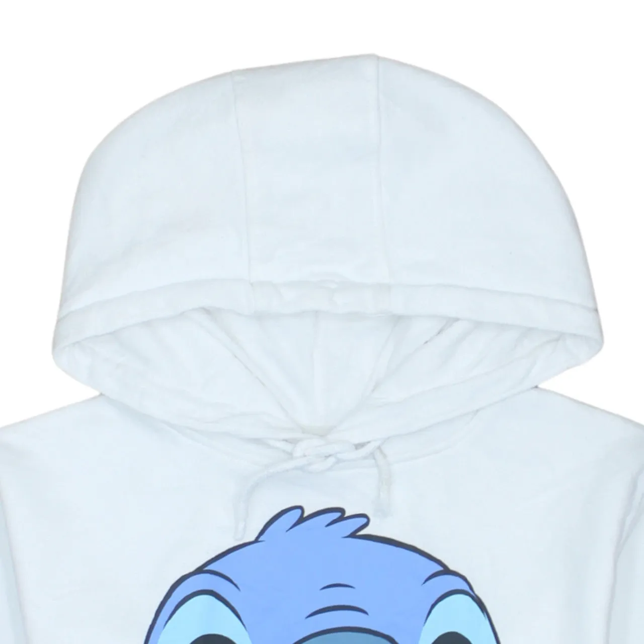 Disney White Hoodie Women’s XXSmall Stitch Printed Graphic Pullover Hooded Sweatshirt sold by Vintage Club product image thumbnail 3