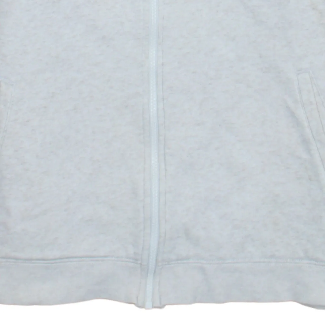 Nike 90's Swoosh Full Zip Up Sweatshirt Medium White sold by Vintage Club product image thumbnail 4