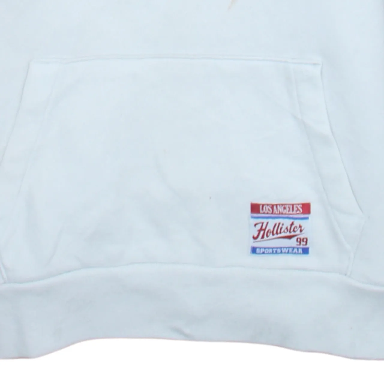 Hollister 90's Spellout Pullover Hoodie Medium White sold by Vintage Club product image thumbnail 4