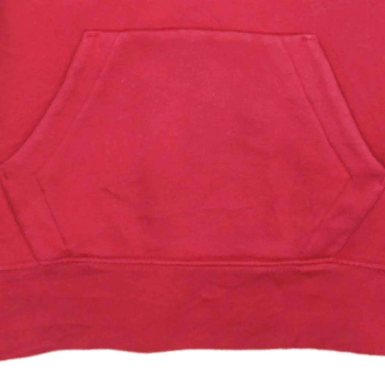 Jordan 90's Drawstring Pockets Pullover Hoodie Large Red sold by Vintage Club product image thumbnail 4